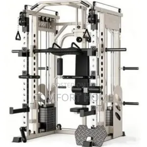 Multi-Functional Squat Rack Gym Machine, Commercial Smith Machine