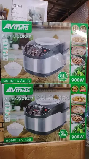 Avinas 5L Quality 10 in 1 Rice Cooker, 900w