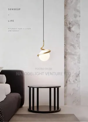 Luxury Minimalist Wave Sphere Chandelier