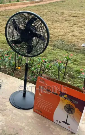MyHome 18" Stand Fan – High-Speed 5-Blade Cooling