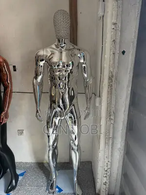 Silver Male Mannequin