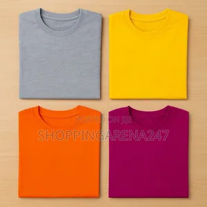 Plain Round Neck T Shirts.
