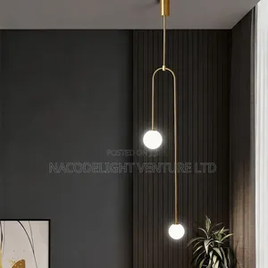 Contemporary Luxury Double Sphere Droplight