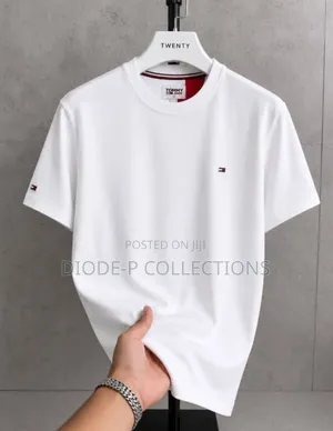 Tommy Hilfiger Short Sleeve Round Neck Plain Polo