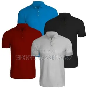 Plain Collar Neck T-Shirts