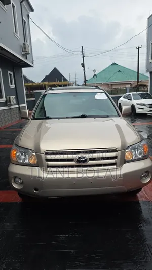 Toyota Highlander 2007 Gold