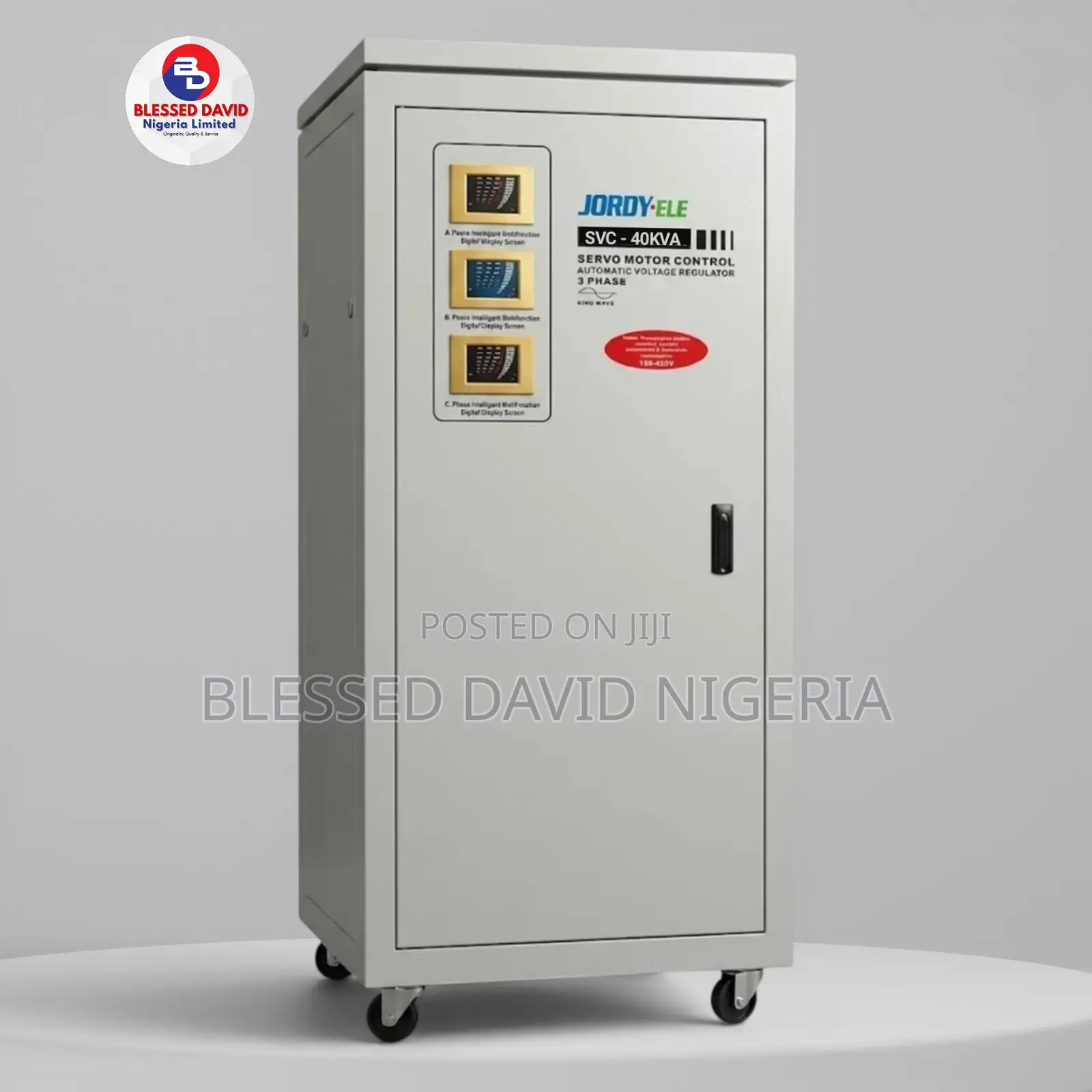 JORDY-ELE SVC-40KVA Servo Automatic Voltage Regulator / Stabilizer