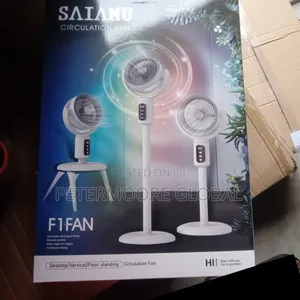Powerful Circulation Fan. Stay Cool 24hr