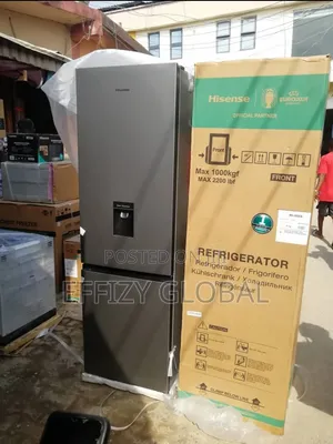 Band New Hisense Bottom Freezer Refrigerator With Water Dispenser