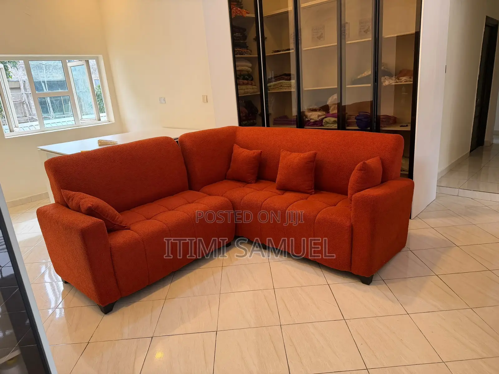 Orange Sofa Chair