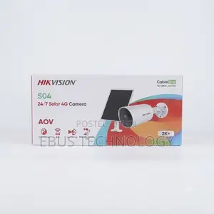 Hikvision 4g Solar-Powered Bullet Camera – Ds-2cfs04/4g