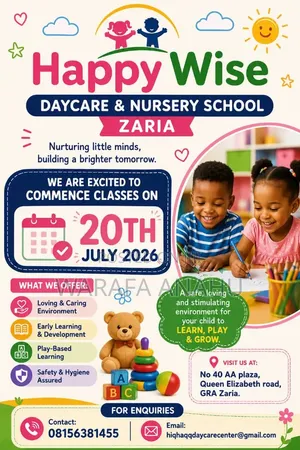 Crèche and Nursery School,Zaria