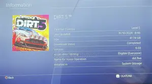 DIRT 5 and Other PS4 Games Available