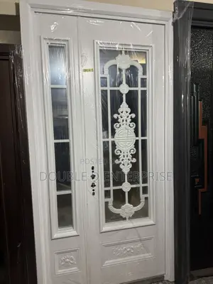 4ft by 8ft French White Glass