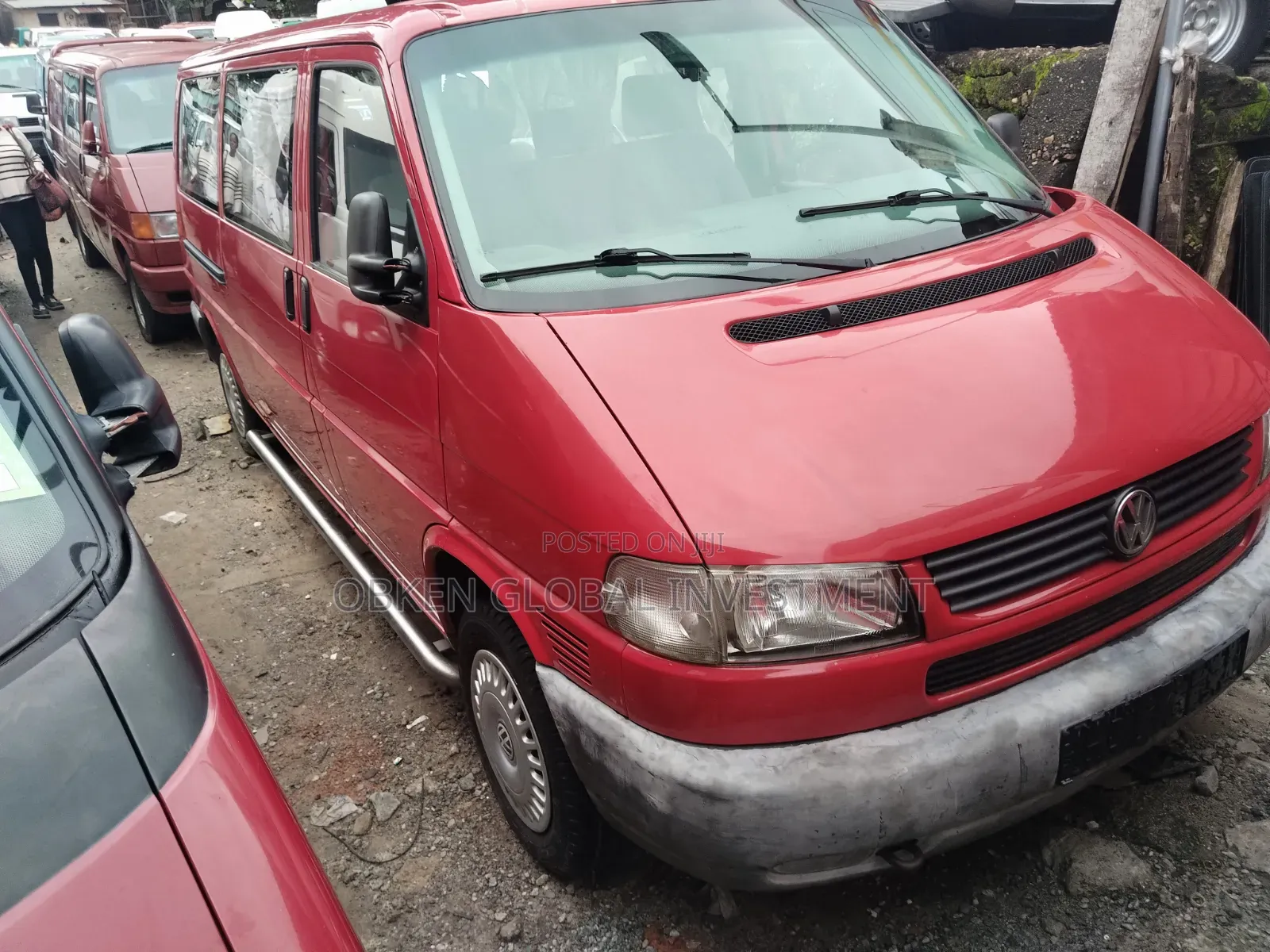 Volkswagen Transporter 2005 Red