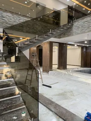 Frameless Tampered Glass Stair Railings