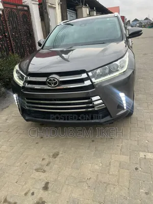 Toyota Highlander Limited 4x4 V6 (3.5L 6cyl 8A) 2017 Silver