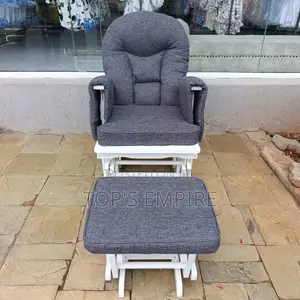 Comfortable Nursing Chair With Ottoman for Mom Baby
