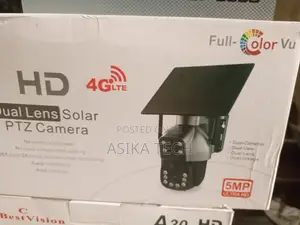 5MP Ultra HD Dual Lens 4G Solar CCTV Camera