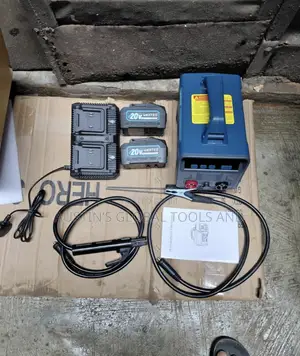 Lithium-Powered Portable DC Welding Machine.