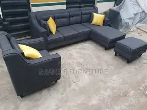 Good Quality Lshap Design Single Seater With Ottoman