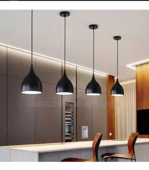 Modern Matte Black Pendant Light – Elegant Minimalist Design