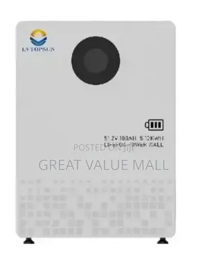 LVTOPSUN 10kWh 48V LiFePO4 Lithium Battery