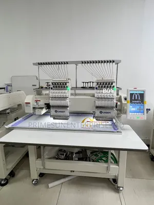 NEW ARRIVAL: DISEN 2-Head Embroidery/Monogramming Machine — DISEN-1202