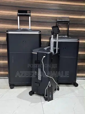 Premium Smart Travel Luggage Set With USB Charging Port