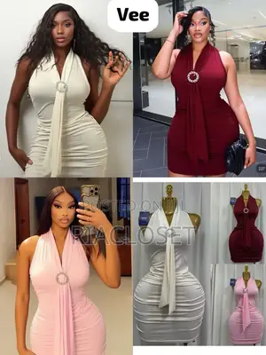 Trendy Halter-Neck Ruched Mini Dress