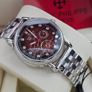 Patek Philippe Geneve Automatic Chain Wrist Watch