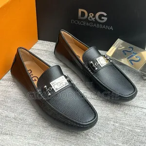 Men's Grey/Black Leather Driver Loafers Size 40-46