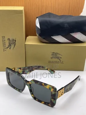 Burberry Inspired Wide Frame Sunglasses