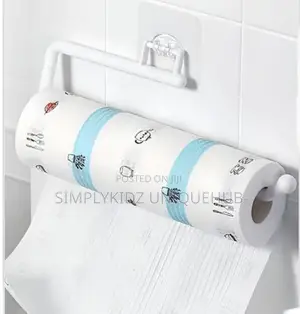 Wall-Mounted Tissue Roll Holder