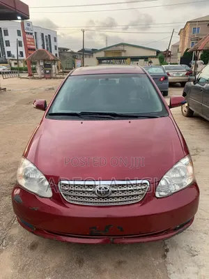 Toyota Corolla 2004 Red