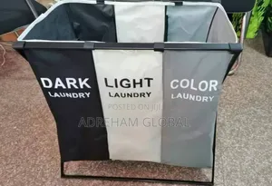3 Pertition Laundry Bag