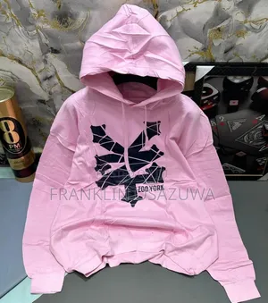 Zoo York Premium Graphic Hoodie for Men – Pink | Soft Cotton