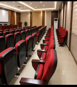 Auditorium With Premium 3-Seater Lecture Cinema Chair