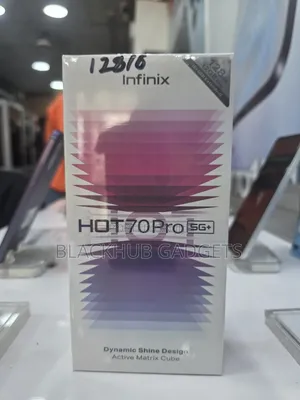 New Infinix Hot 70 Pro 5G+ 256 GB
