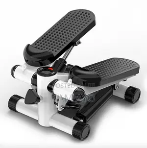 Mini Stepper With Resistance Bands - Hydraulic Weight Loss Fitness Eq