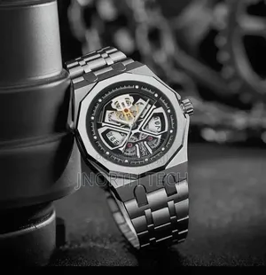 Pintime Audemars Skeleton Piguet Royal Oak Style Watch