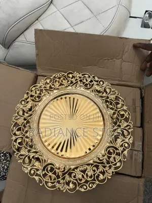 50pcs Royal Design Charger Plate