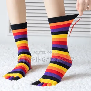 5 in 1 Atheletic/Casual Multicolor Socks