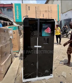 _Hisense 529 Litre Smart Inverter Said by Said Fridge With Dispenser