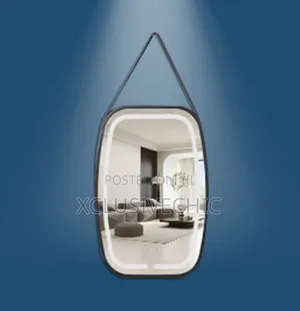 LED Belt Mirror 43 by 65cm