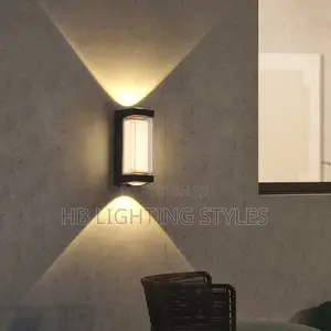 Modern LED Indoor and Outdoor Waterproof Up Down Wall Lamp