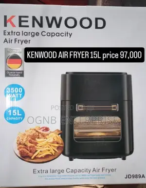 Kenwood 15l Airfryer Powerful Family-Size Air Fryer
