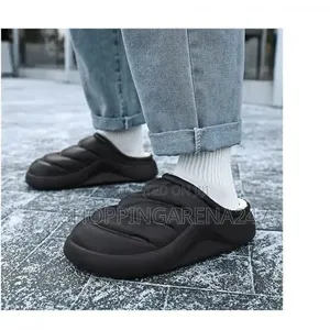 Light-Weight Fur Soft Unisex Clogs for Outdoor/Indoor- Black