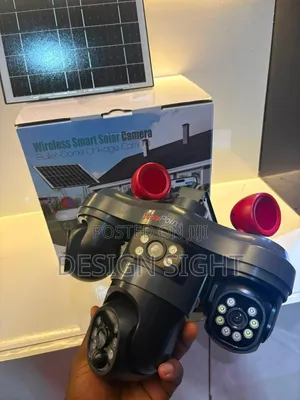 Wireless Outdoor PTZ Security Camera With Night Vision, Motion
