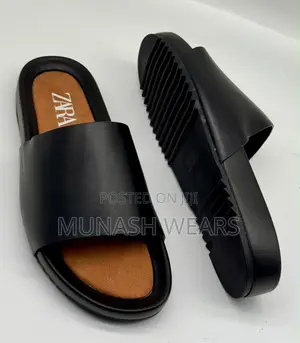 Zara Leather Slipers Cover Design